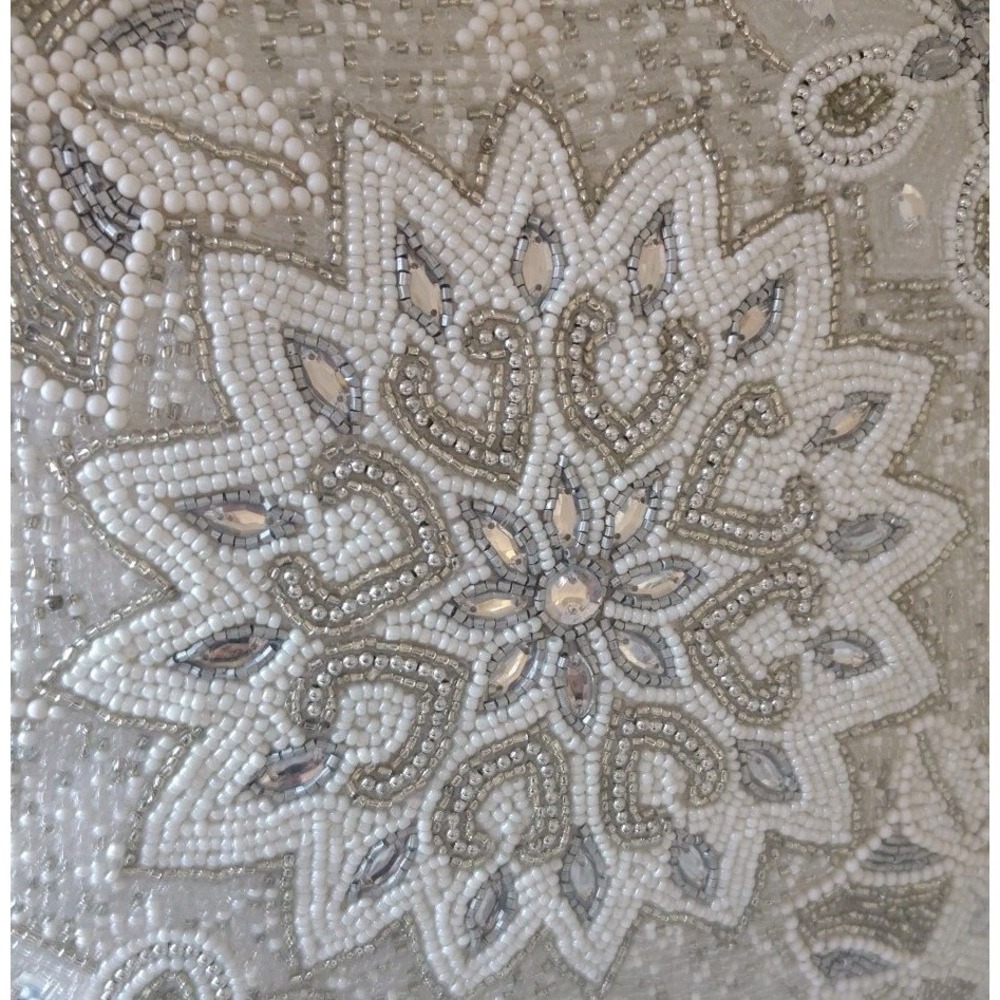 pier one imports Beaded pillow - Picture 3 of 13